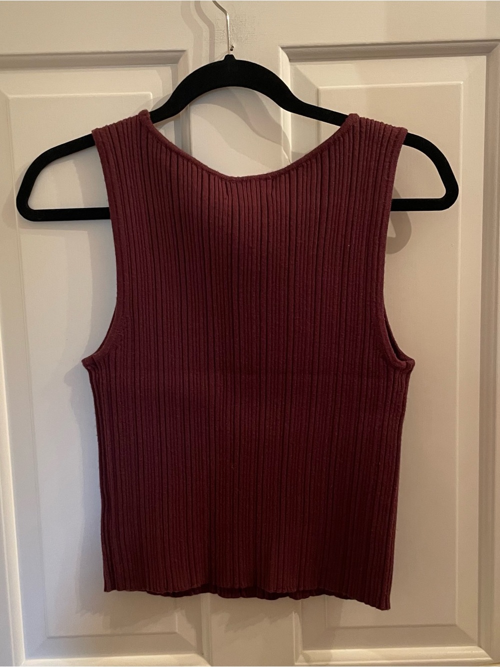 Marled Ribbed Tank Top - Picture 2 of 5